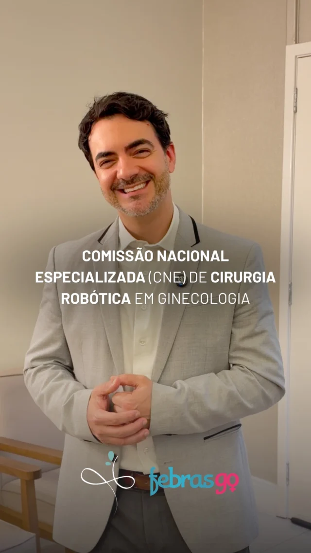 Recebi (e aceitei) com muita alegria o convite para integrar a Comissão Nacional Especializada (CNE) de Cirurgia Robótica em Ginecologia da FEBRASGO e é uma honra e uma responsabilidade poder contribuir, ao lado de colegas, com discussões e decisões sobre uma área à qual dedico tanto estudo e trabalho.Sou grato pela confiança e pela oportunidade de compartilhar experiências, aprender e colaborar com o avanço da nossa especialidade.Seguimos com o mesmo propósito: aliar ciência, ensino e prática para cuidar cada vez melhor das nossas pacientes.Dr. José Vitor Zanardi
CRM 130.097 | RQE 38308